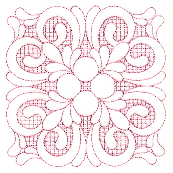 Elegant Flourishes - Beautiful Square (Trapunto) - Image 5