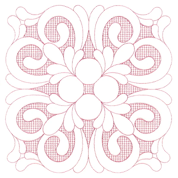 Elegant Flourishes - Beautiful Square (Trapunto) - Image 6