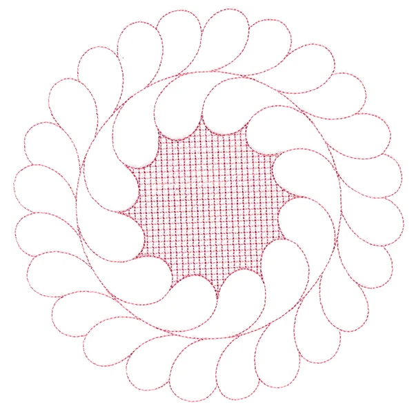 Elegant Flourishes - Dainty Circle (Trapunto) - Image 2
