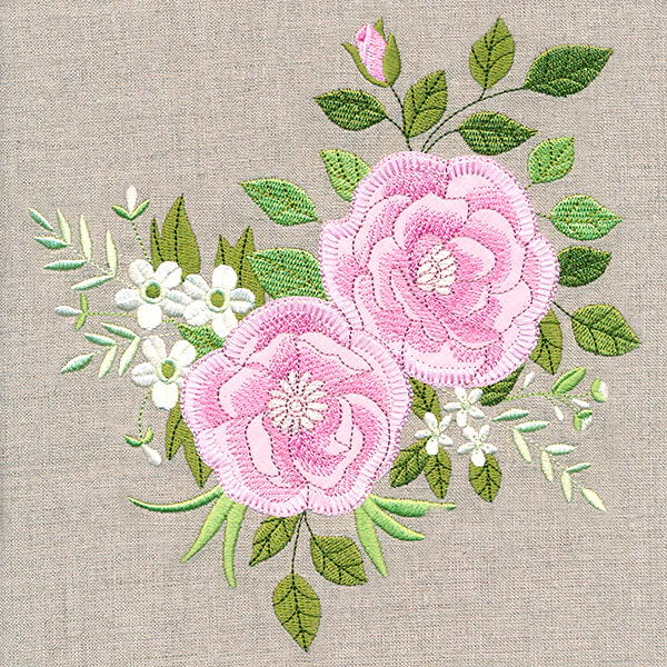 Elegant Roses (Heirloom Applique) - Image 10