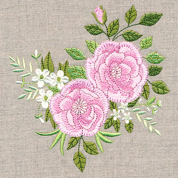 Elegant Roses (Heirloom Applique) - Image 7