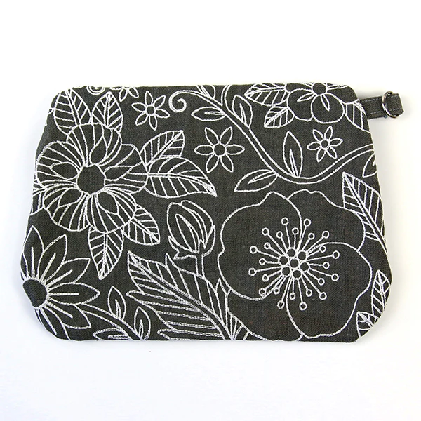Enchanted Autumn Lined Zipper Pouch (In-the-Hoop) - Image 8