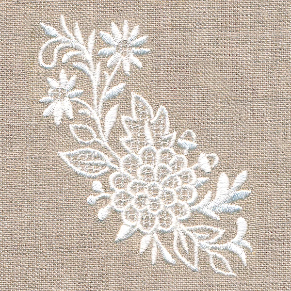 Exquisite Autumn Curve (Whitework) - Image 4