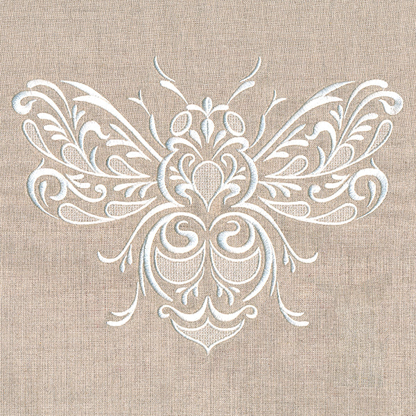 Exquisite Buzzing Bee (Whitework) - Image 5