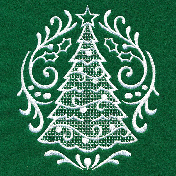 Exquisite Christmas Accent (Whitework) - Image 5