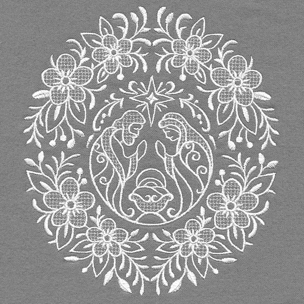 Exquisite Noel Feature (Whitework) - Image 3