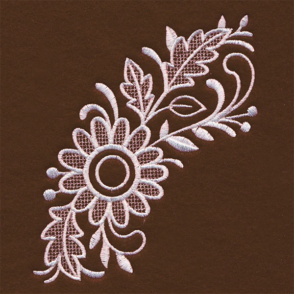 Exquisite Thanksgiving Spray (Whitework) - Image 5