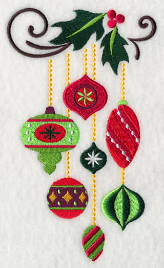 Fa La La Fancy Ornament Spray - Image 4
