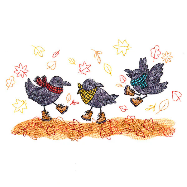 Fall Fun Crows - Image 3