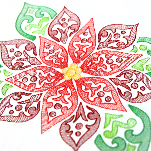 Fanciful Christmas Poinsettia - Image 10