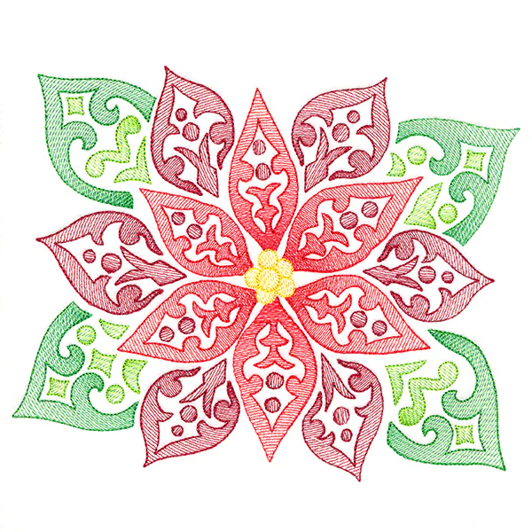 Fanciful Christmas Poinsettia - Image 9