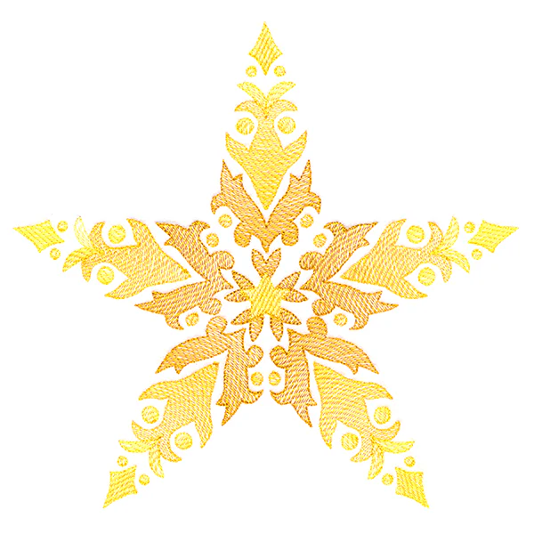 Fanciful Christmas Star