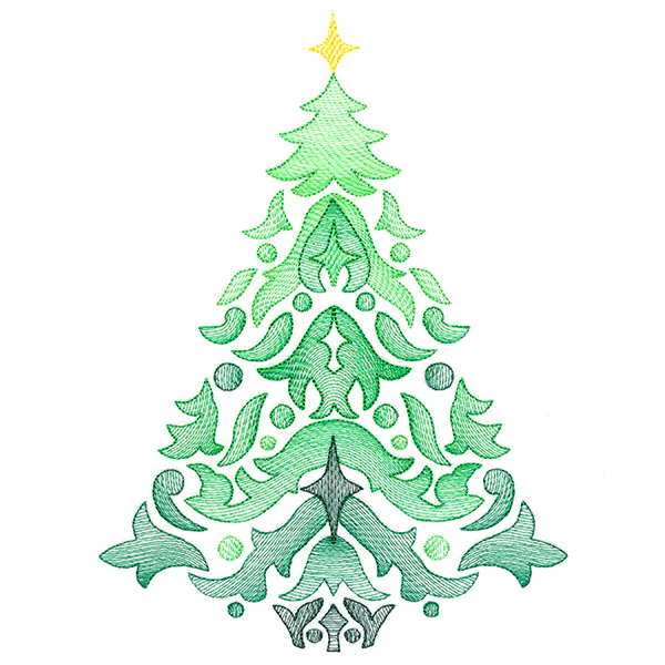 Fanciful Christmas Tree