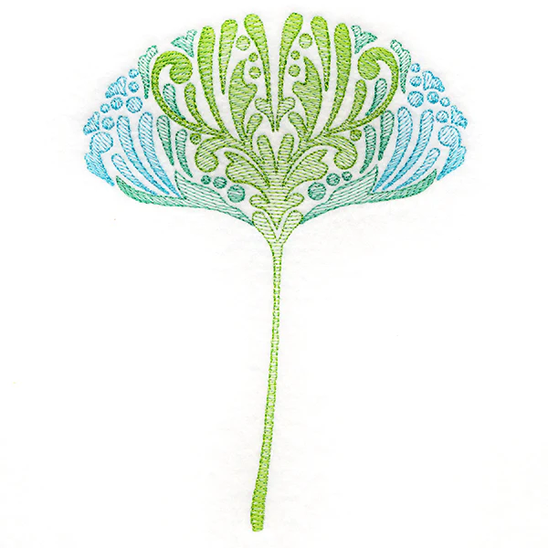Fanciful Fall Ginkgo Leaf - Image 3