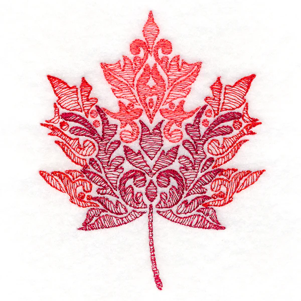 Fanciful Fall Maple Leaf - Image 7
