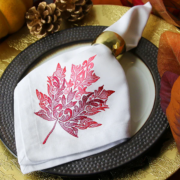 Fanciful Fall Maple Leaf - Image 8