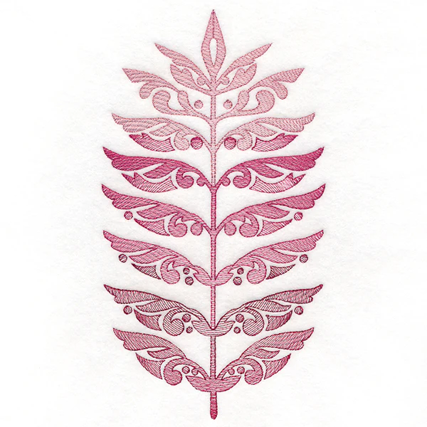 Fanciful Fall Walnut Leaf - Image 2