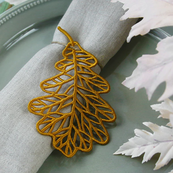 Fancy Autumn Oak Leaf (Lace)