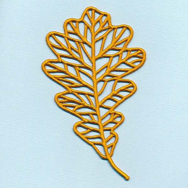 Fancy Autumn Oak Leaf (Lace) - Image 4