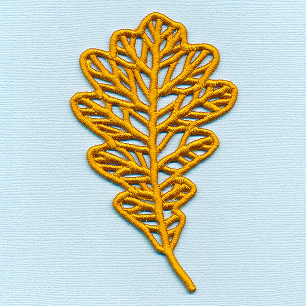 Fancy Autumn Oak Leaf (Lace) - Image 5
