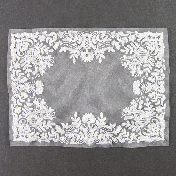 Fancy Florals Doily (Organza) - Image 5