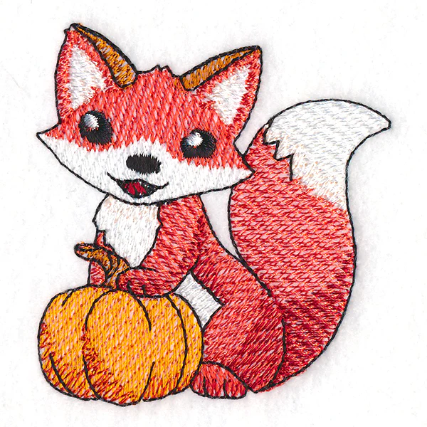 Fantastic Fox with Pumpkin - Image 2