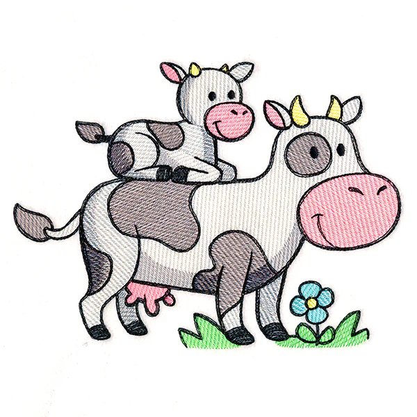 Farm Cuties - Cow - Image 2