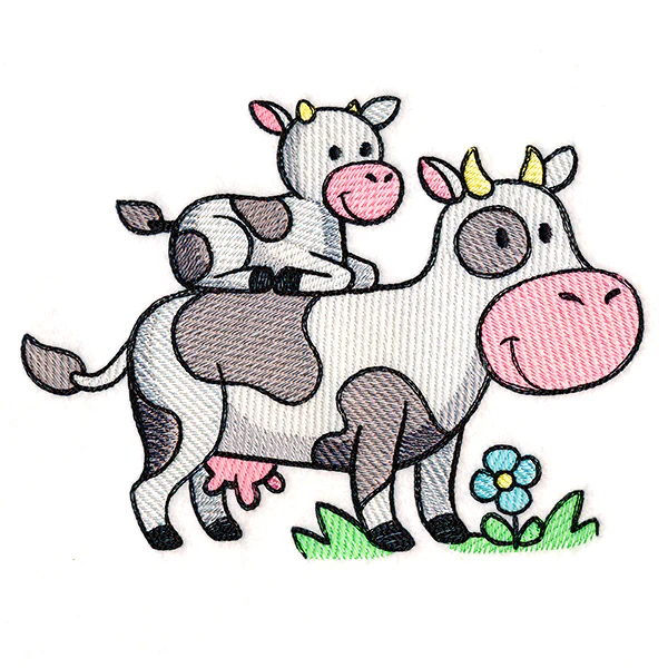 Farm Cuties - Cow - Image 3
