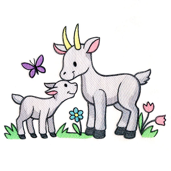 Farm Cuties - Goat