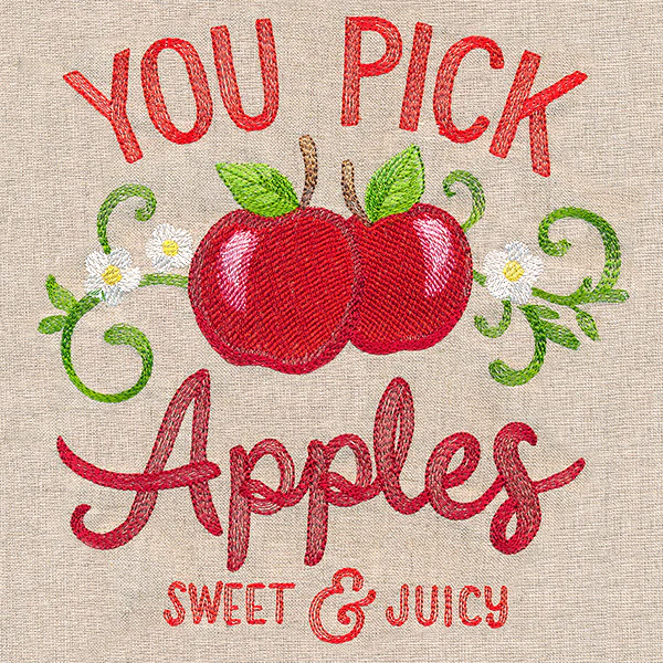 Farm Fresh Sign - Apples - Image 5