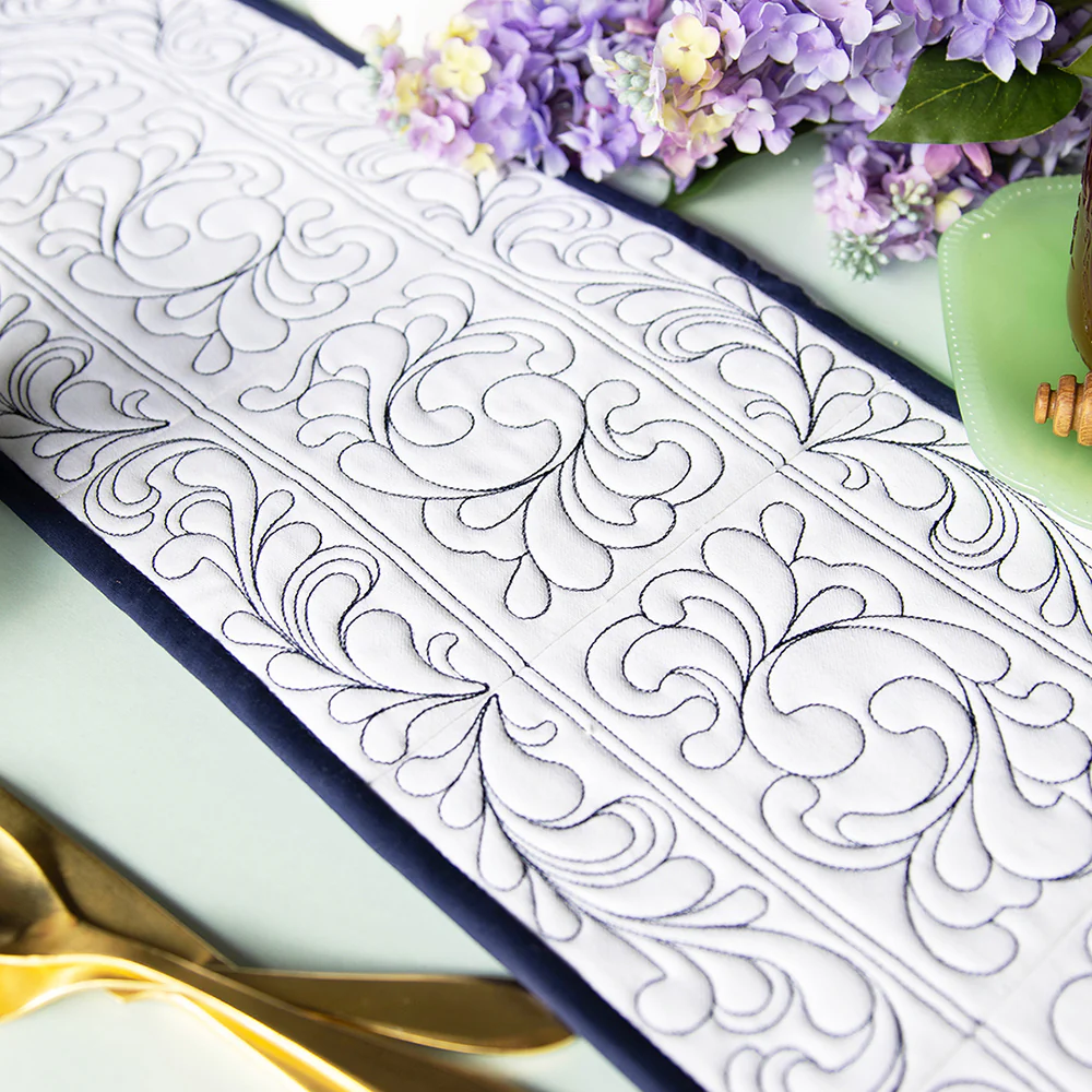 Feather Quilting Table Runner Set - Image 2