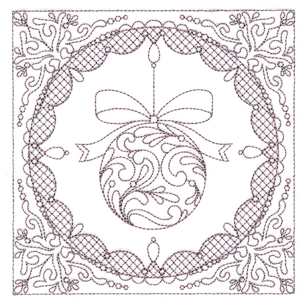 Festive Elegance - Ornament (Trapunto) - Image 4