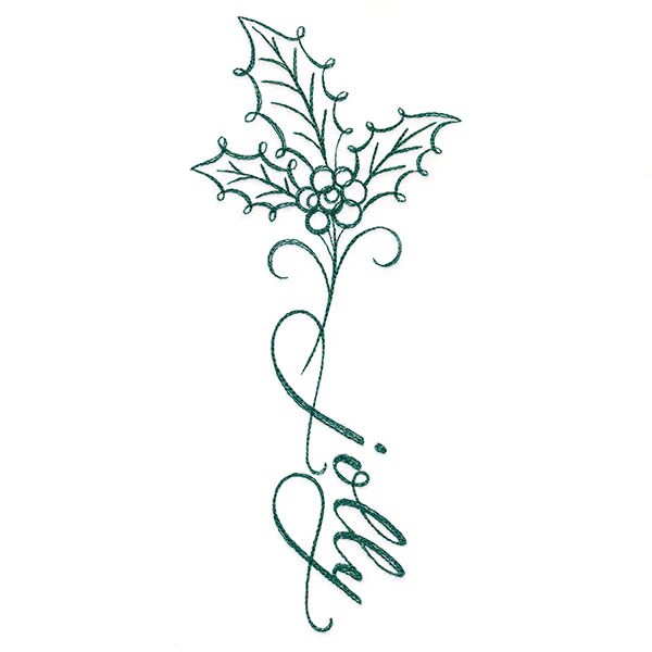Festive Flourishes Calligraphy - Jolly - Image 3