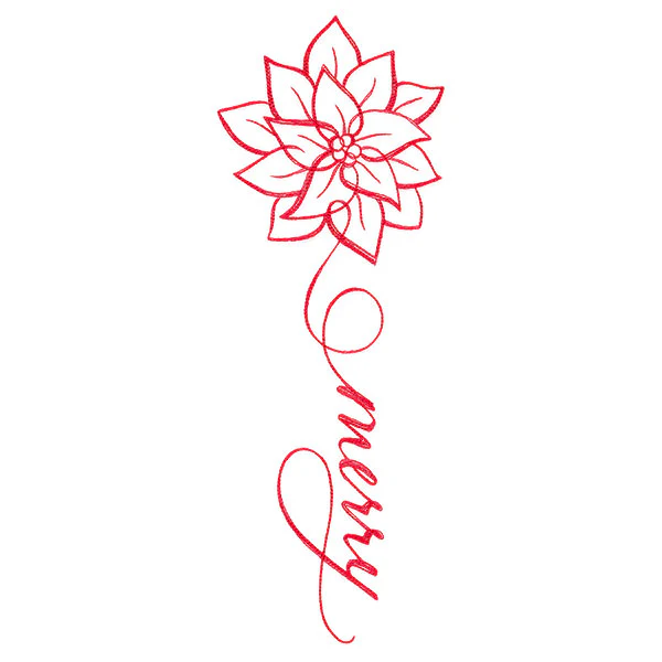 Festive Flourishes Calligraphy - Merry - Image 5
