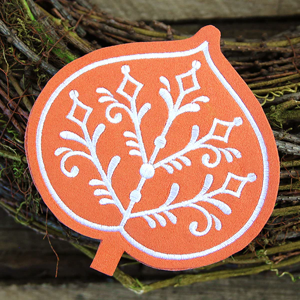 Filigree Aspen Leaf (In-the-Hoop) - Image 5