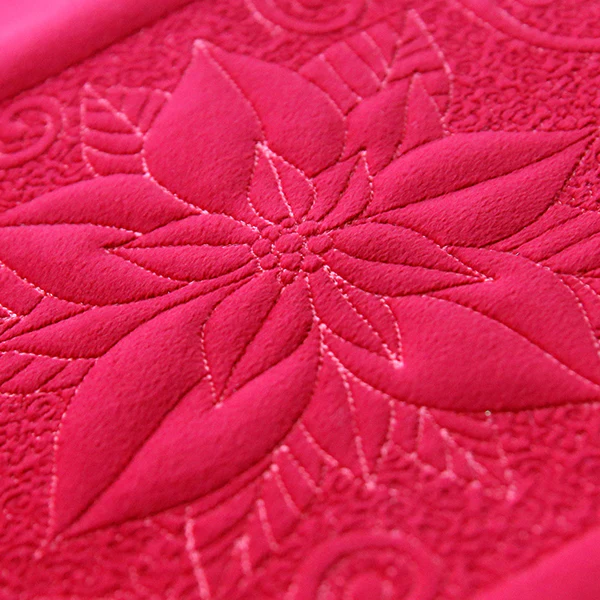 Filigree Christmas Poinsettia (Trapunto) - Image 6