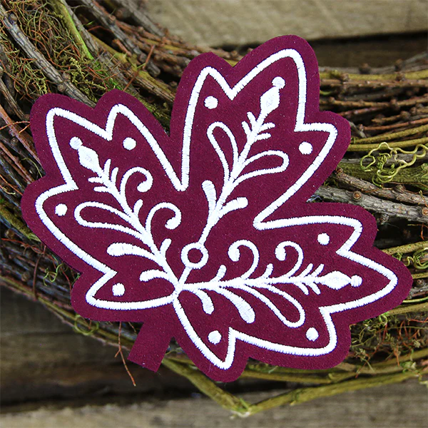 Filigree Maple Leaf (In-the-Hoop) - Image 5