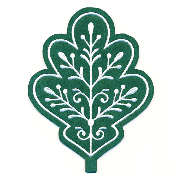 Filigree Oak Leaf (In-the-Hoop) - Image 2