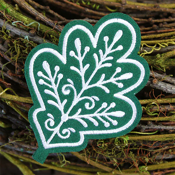 Filigree Oak Leaf (In-the-Hoop) - Image 3