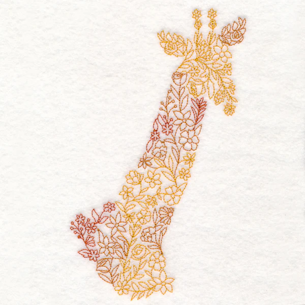 Floral Giraffe - Image 3