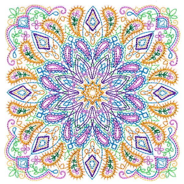 Floral Kaleidoscope 1 - Image 4