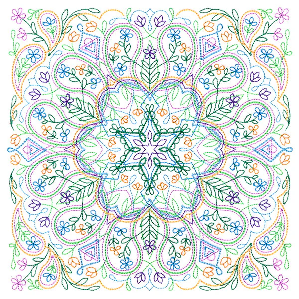 Floral Kaleidoscope 2 - Image 5