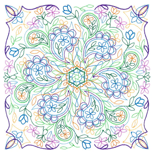 Floral Kaleidoscope 5