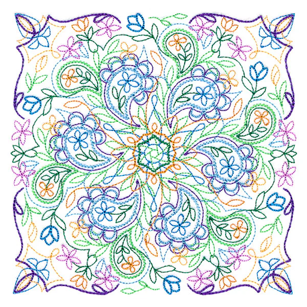 Floral Kaleidoscope 5 - Image 3