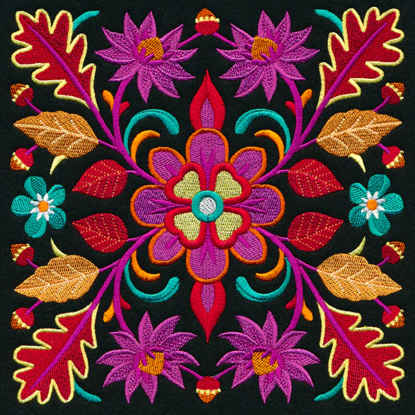 Flourish of Fall Square - Image 6