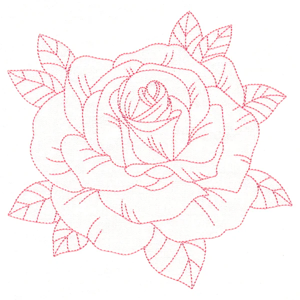 Flourishing Beauty Rose (Vintage) - Image 3
