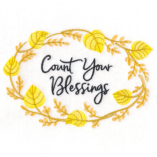 Flourishing Harvest Wreath - Count Your Blessings - Image 2