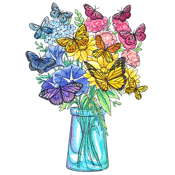 Fluttering Dreams Bouquet - Image 10