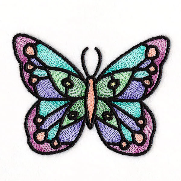 Fluttering Gems Stained Glass Butterfly 2 - Image 9