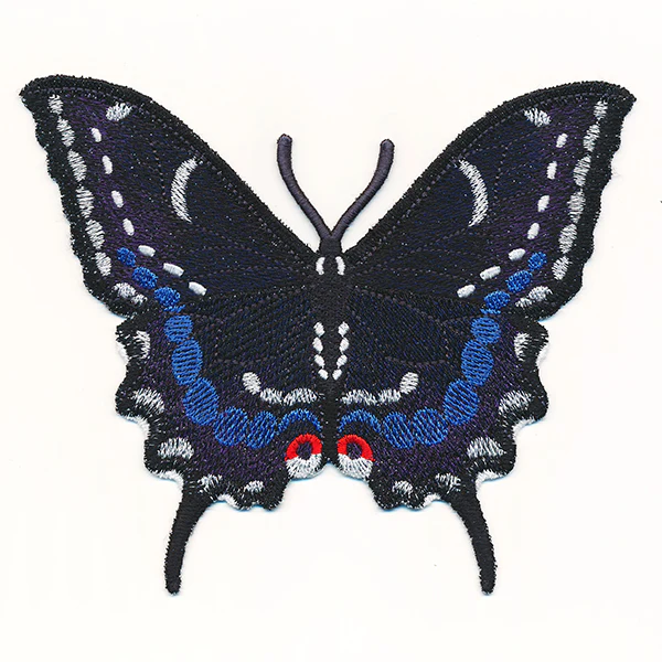 Free-Flying Black Swallowtail Butterfly (In-the-Hoop) - Image 2